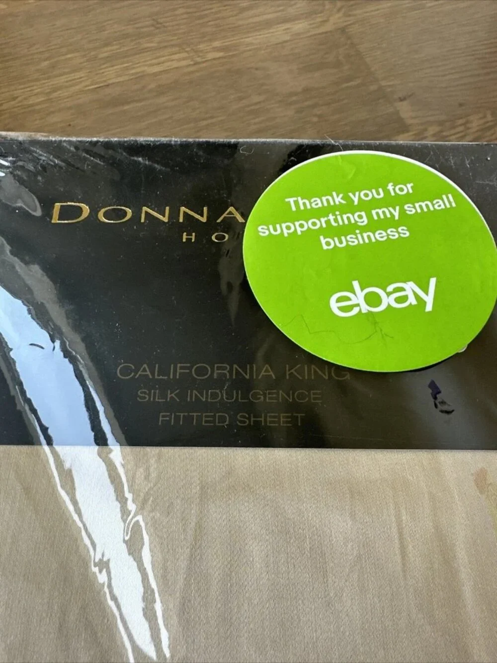 Donna Karan Silk Indulgence Silk Deep Fitted Sheet Gold Dust California King